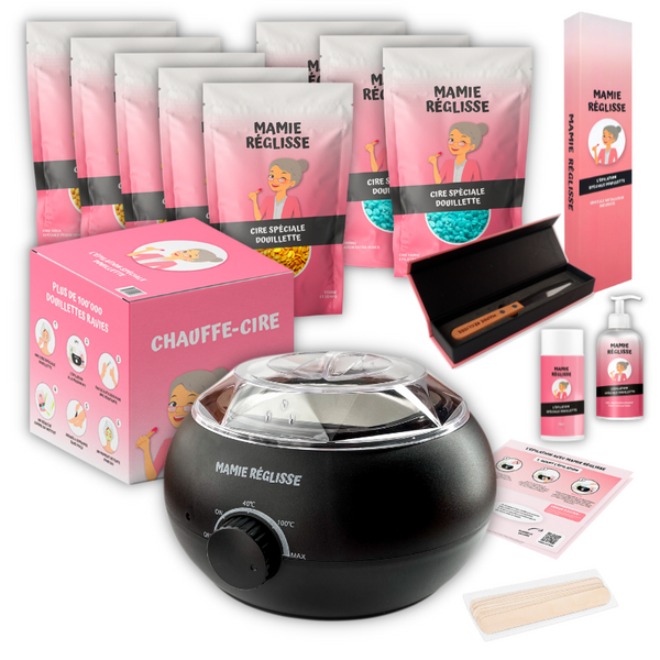 Ouch-Less Hot Waxing Kit